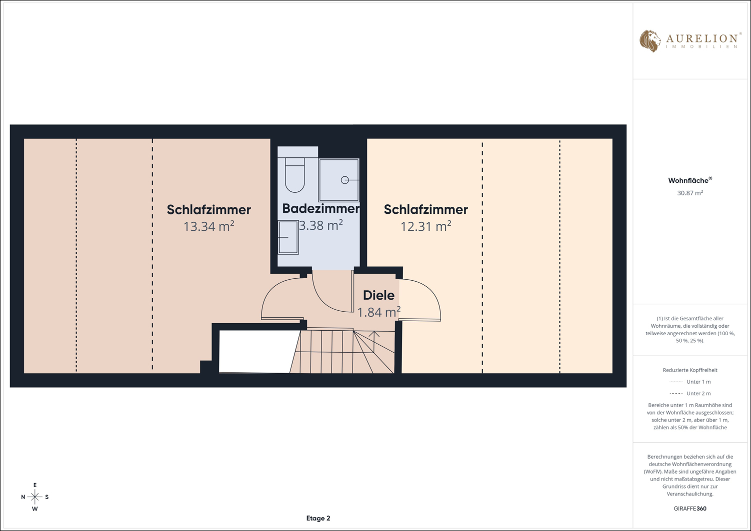 Grundriss Dachgeschoss