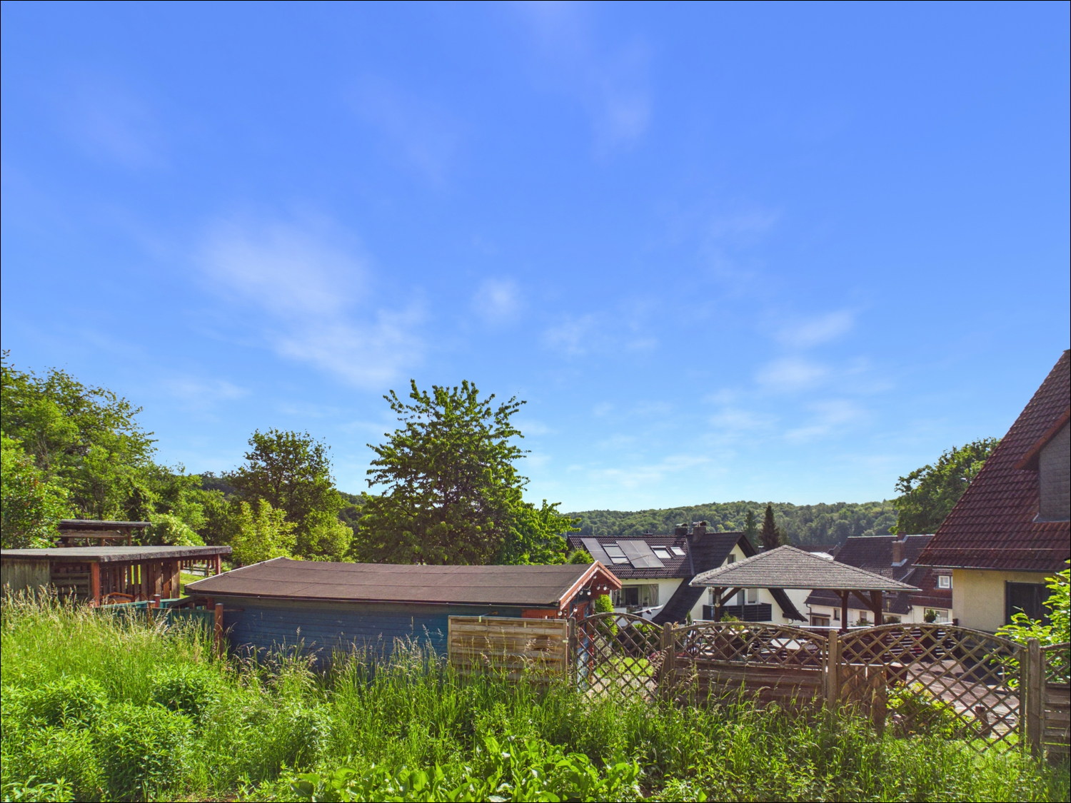 Ausblick Garten