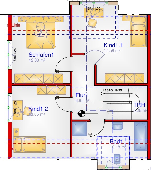 Grundriss DG
