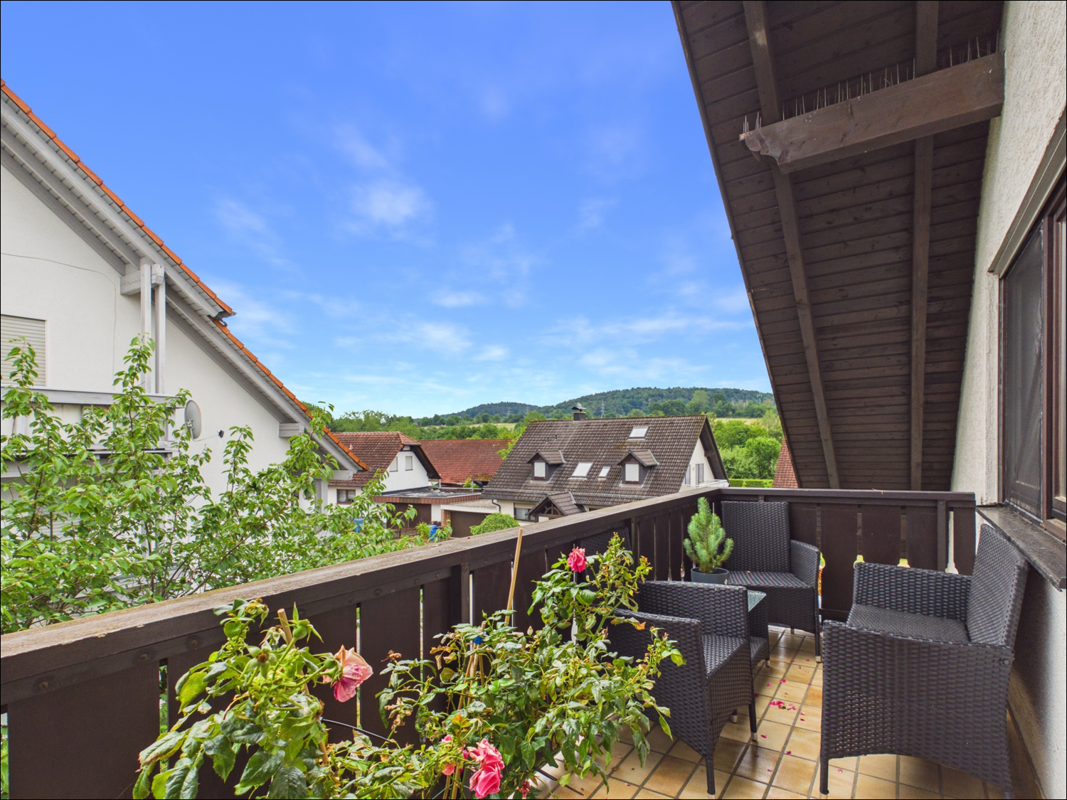 gem&uuml;tlicher Balkon