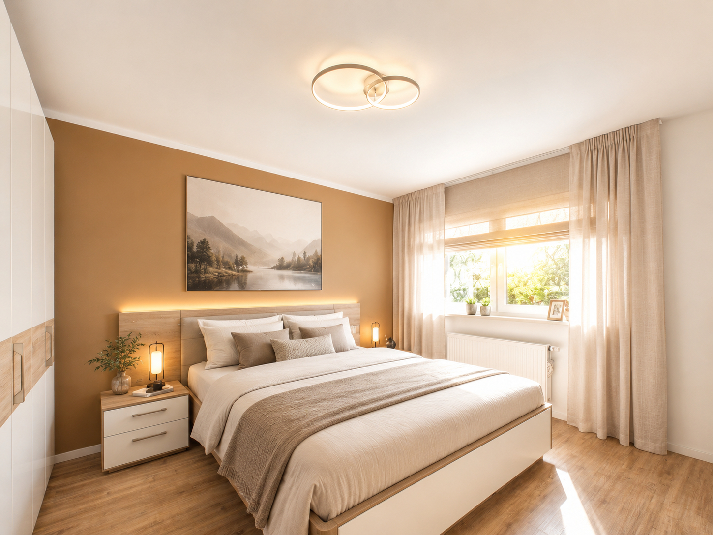 Schlafzimmer Mustereinrichtung