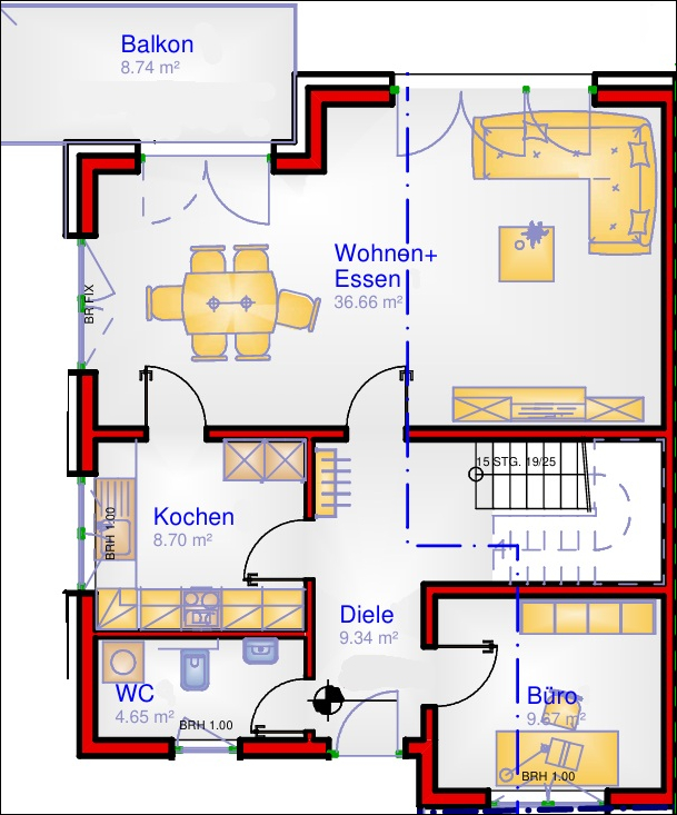 Grundriss EG