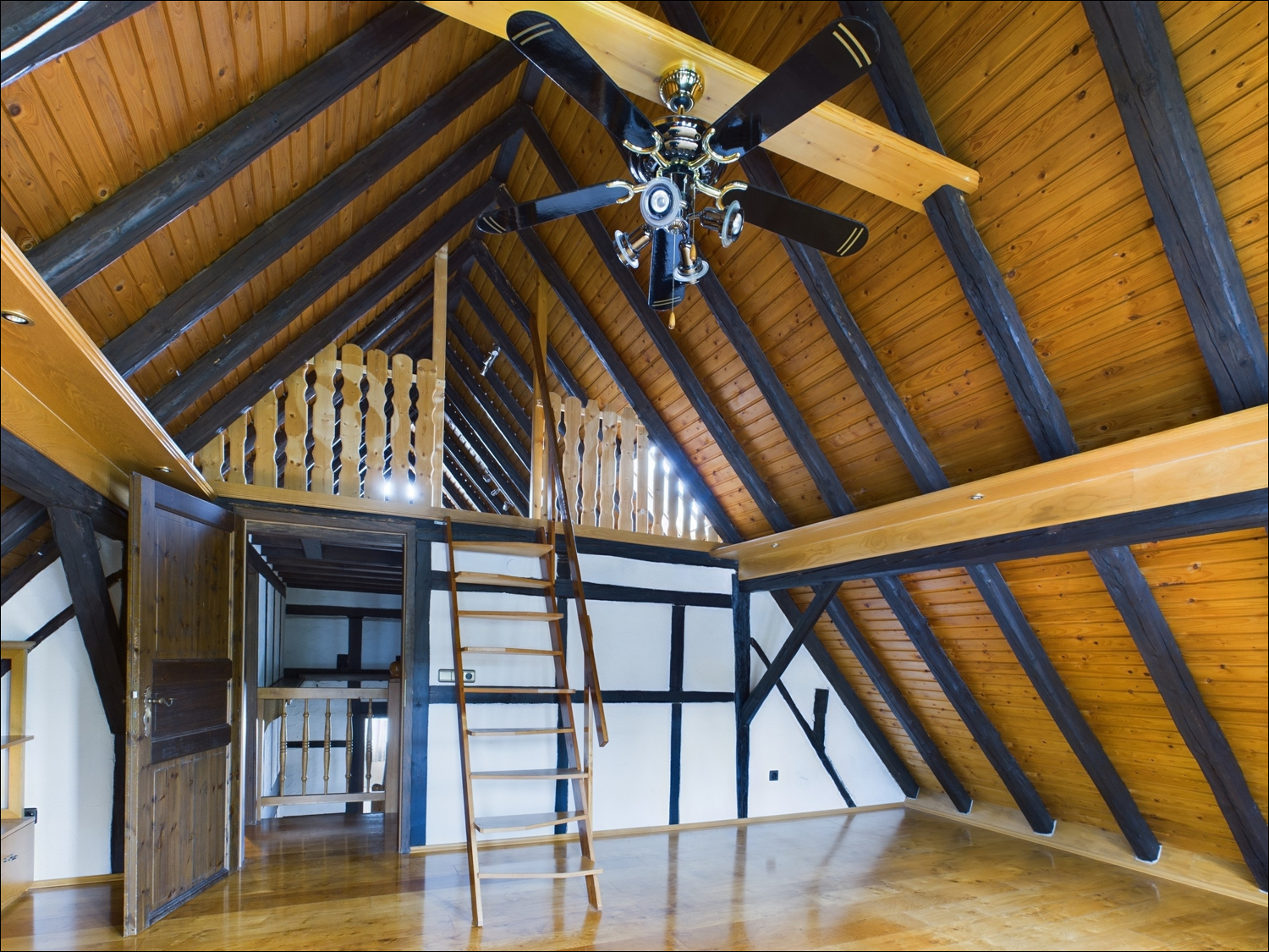 Treppe zum Studio