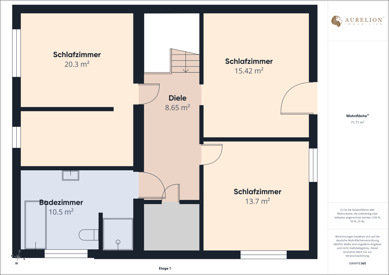 Grundriss OG