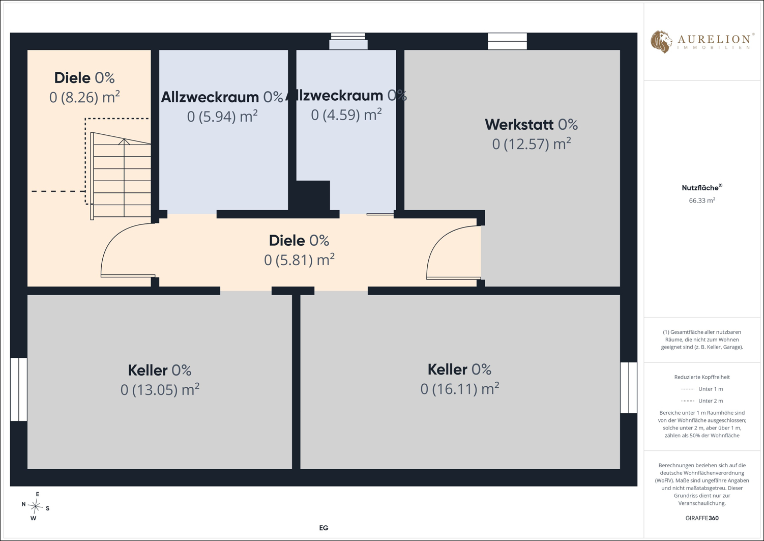 Grundriss Kellergeschoss