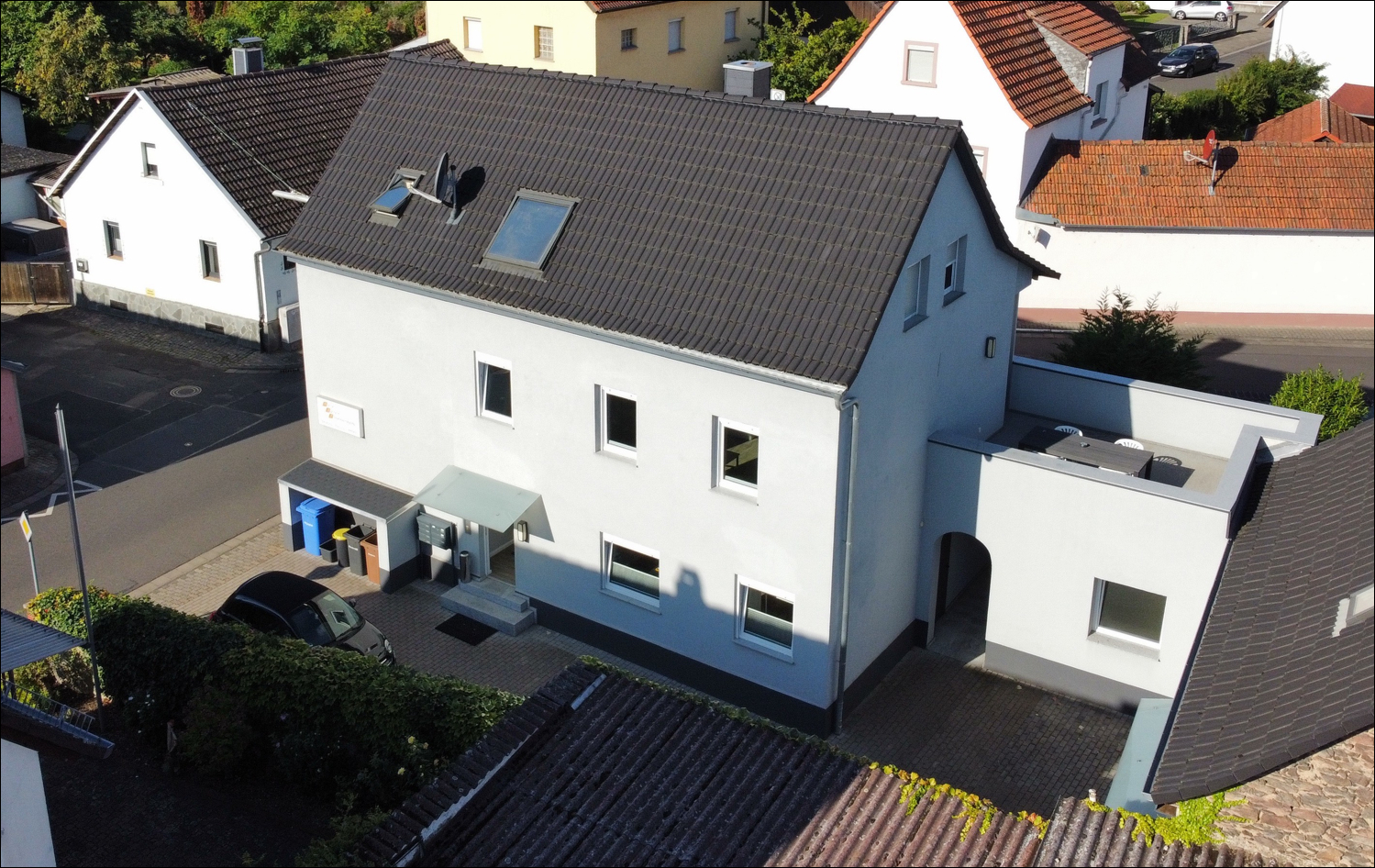 Seitlicher Eingang