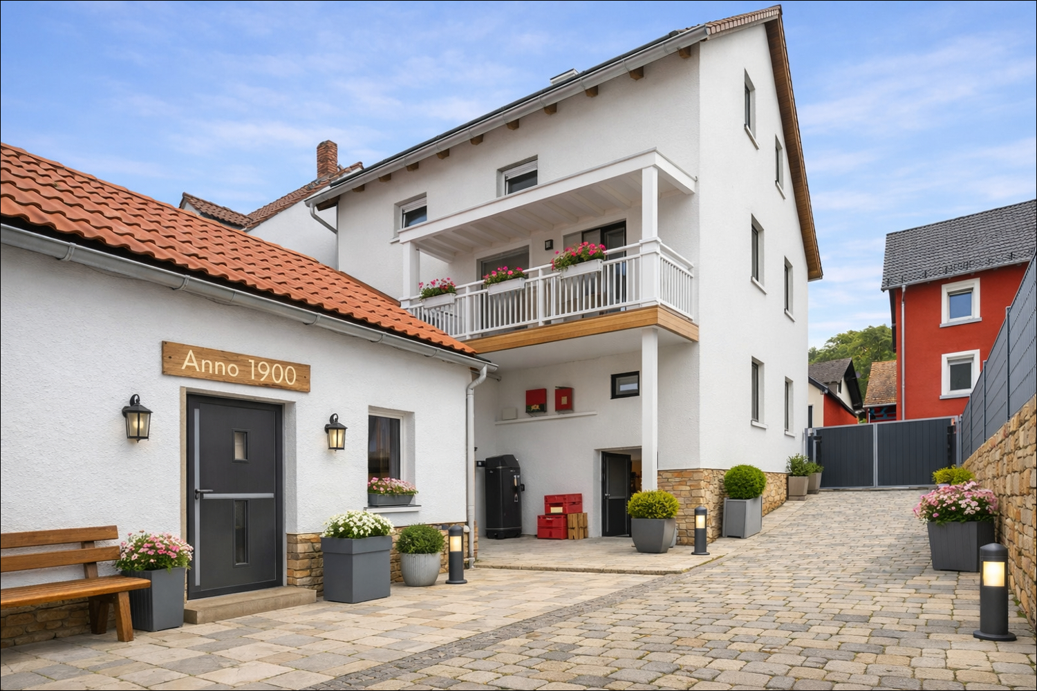 Beispiel Hofverschönerung