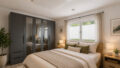 Elternschlafzimmer Hinterhaus (KI generiert)