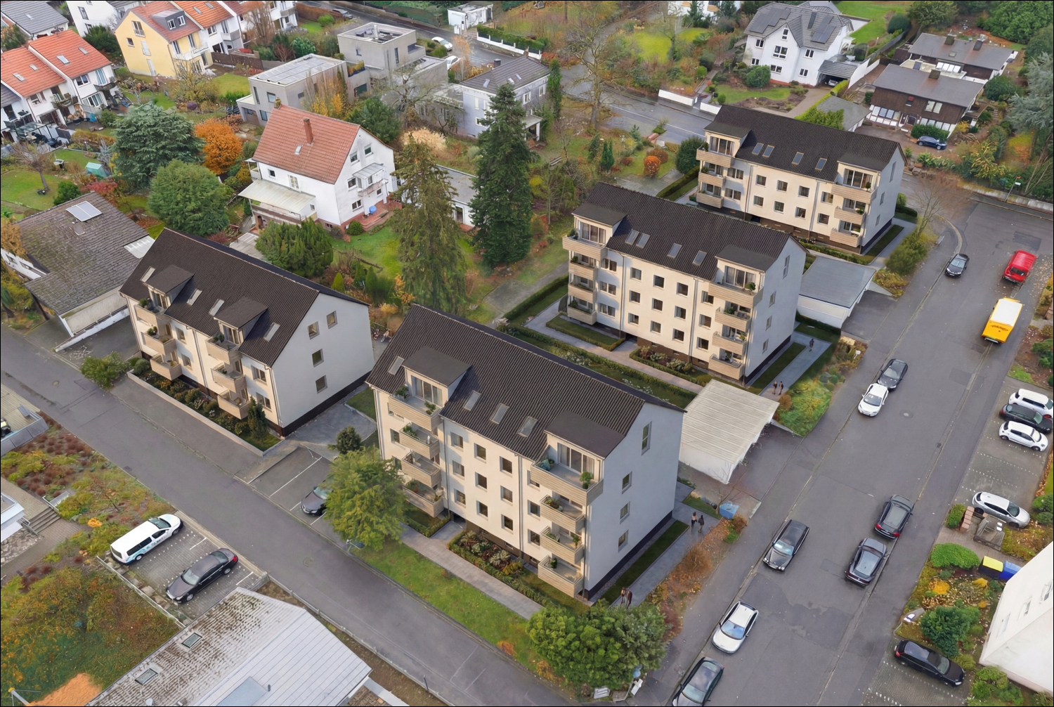 Visualisierung – geplanter Zustand nach Aufstockung