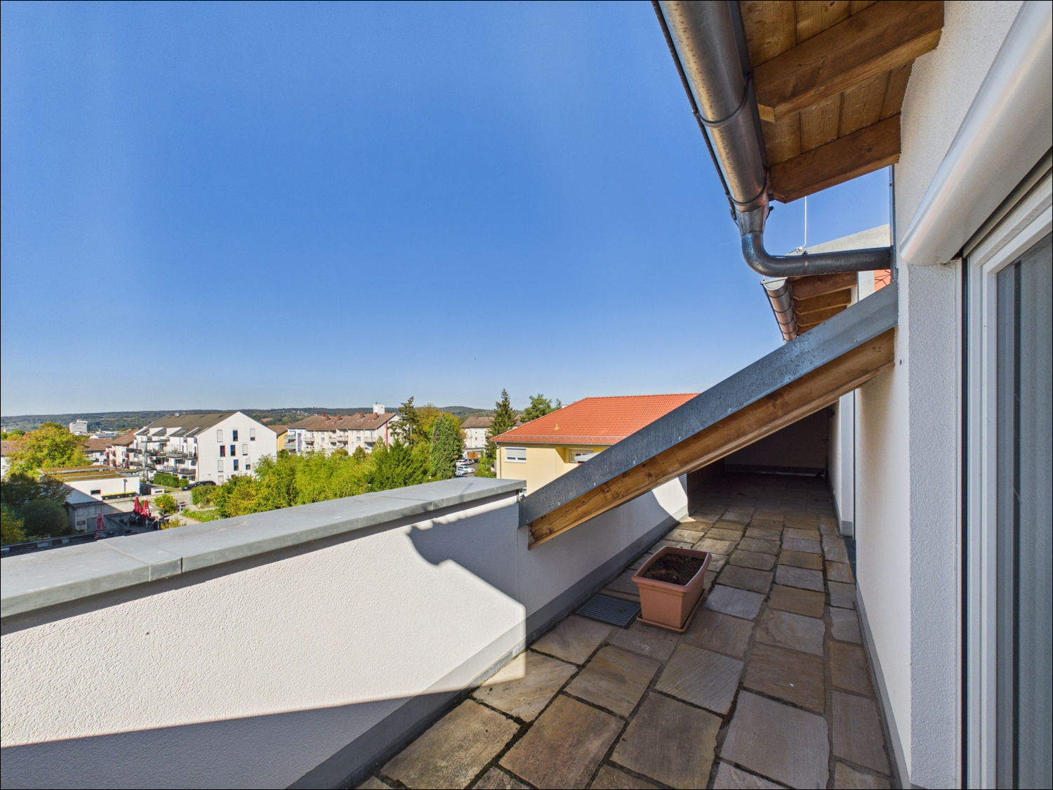 Zweite Dachterrasse